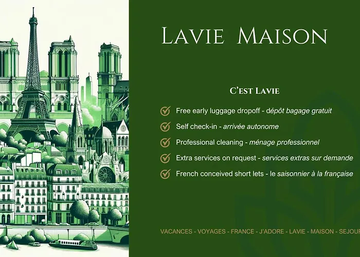 Lavie Maison Spacious With Terrace Parigi